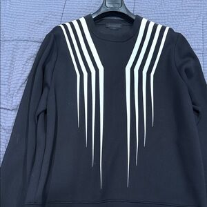 Diesel Black Gold Men's Sweater with White Accents